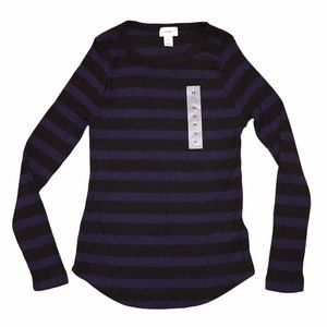 Old Navy Ribbed Stripe Tee